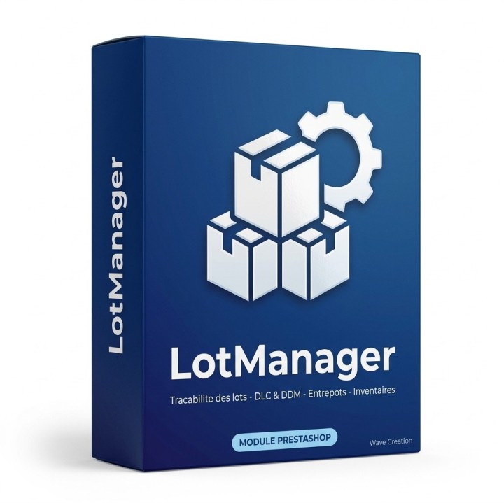 LotManager - Module Prestashop - Traçabilité des lots et stocks
