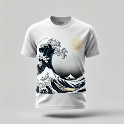 T-Shirt peint à la main (exemplaires uniques)